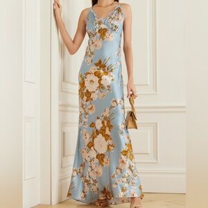 Reformation Maysen Silk Dress